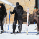 Illustration for article titled Kanye Goes Skiing With Kim and Enjoys the View
